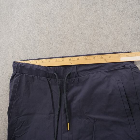 Han Kjobenhavn Joggers Pants Mens Medium Blue Elastic Waist Tapered Drawstring - Picture 8 of 15